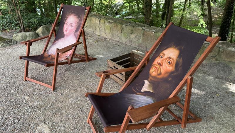 Kuchen essen wie eine Gräfin im Schlosscafé in Agathenburg Ein Geheimtipp: Direkt am Schlosspark können Café-Besucher ebenfalls entspannen.