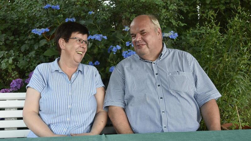 Elke Wiebusch und ihr Bruder Johann Höft.