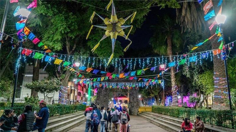 Ein Highlight für Jung und Alt: Weihnachts-Posadas in Mexiko-Stadt.