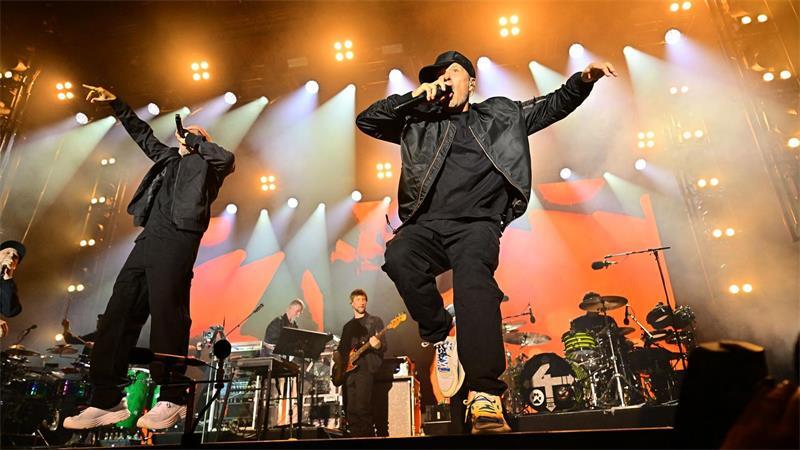 Ein Highlight war das kostenlose Konzert der Band Die Fantastischen Vier.