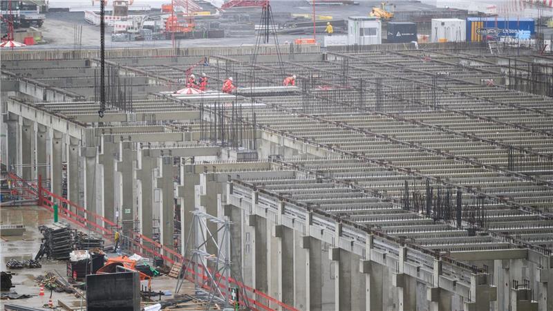 Ein Investitionsziel in Deutschland: die künftige Chipfabrik in Dresden. 