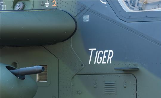 Ein Kampfhubschrauber «Tiger».