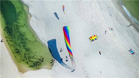 Ein Naturschauspiel: die Hörnum Odde an der Südspitze der Insel.