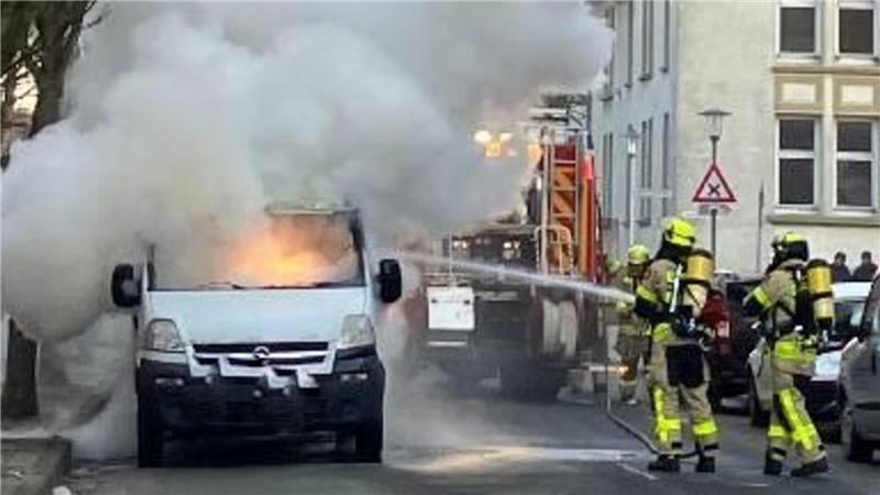 Ein Opel ist in Cuxhaven ausgebrannt.