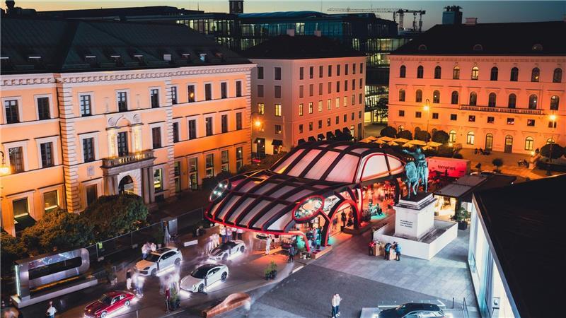 Ein Open Space bei der IAA 2023. (Archivbild)