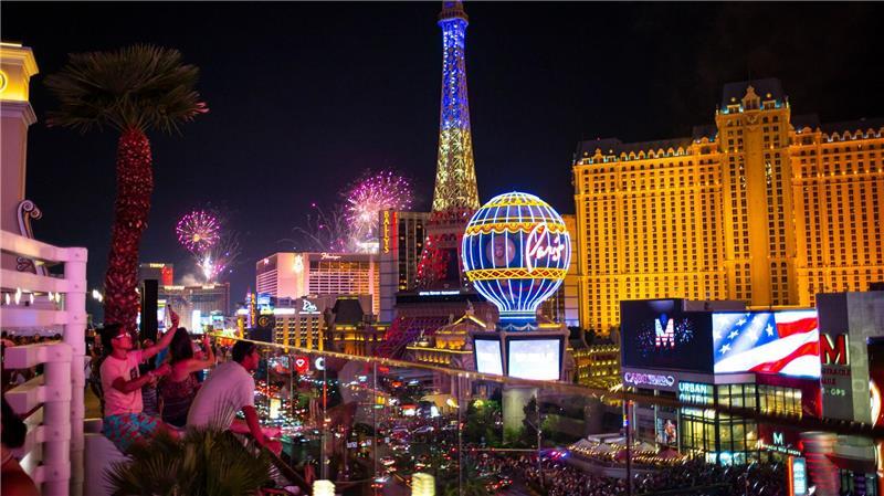 Enhanced Games: Warum diese Spiele so umstritten sind Ein Ort mit viel Schein: Las Vegas, Stätte für die ersten Enhanced Games. (Archivbild)