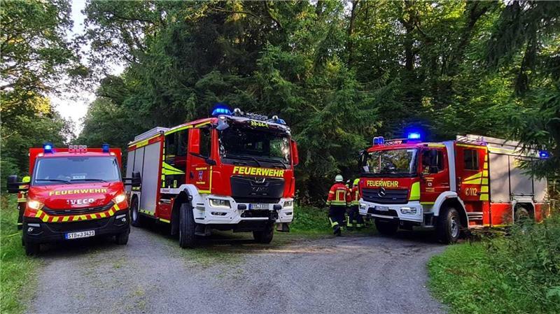 Ein Pendelverkehr zur Löschwasserversorgung wurde eingerichtet.