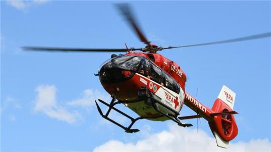 Der Rettungs- und Intensivtransporthubschrauber (Symbolbild).
