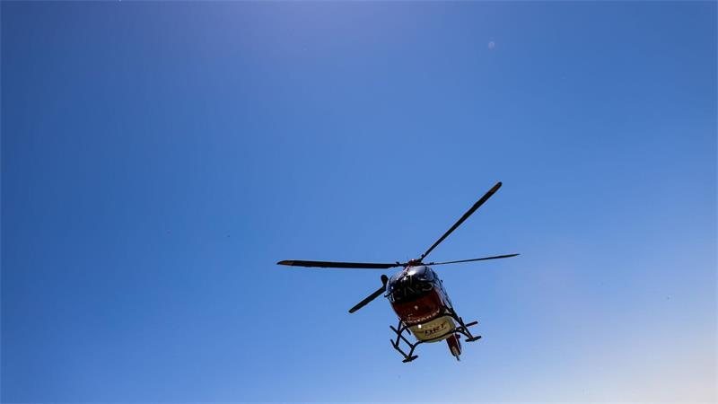 Ein Rettungshubschrauber brachte den Schwerstverletzten ins Krankenhaus. (Illustration)