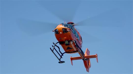 Ein Rettungshubschrauber war am Mittwochabend in Cuxhaven im Einsatz.