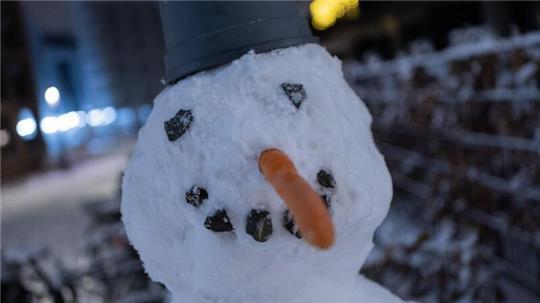 Ein Schneemann sorgte für reichlich Ärger. (Symbolbild)