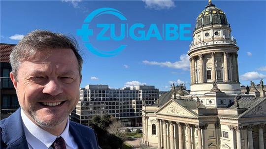 Ein Selfie aus Berlin: Oliver Grundmanns Zeit als Bundestagsabgeordneter ist vorbei.