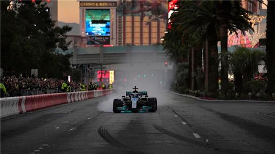 Ein Spektakel: Die Formel 1 zu Gast in Las Vegas.