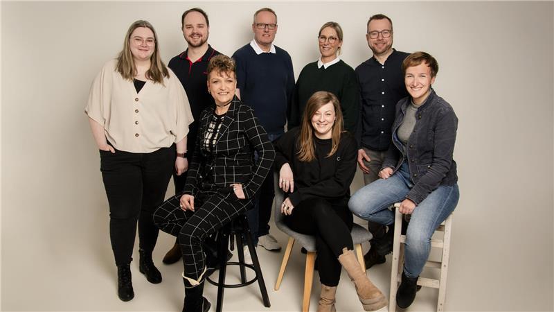 Ein Teil des Arbeitskreises des Sympathischen Harsefelds, der sich um die Organisation der Erlebnismesse kümmert.