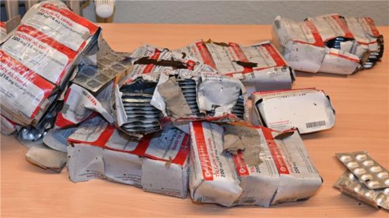 Drogen im Wert von Hunderttausenden Euro in Horneburg entdeckt Ein Teil des Horneburger Drogenfundes.