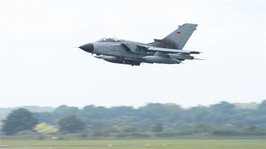 Ein „Tornado“ der Luftwaffe in Jagel. (Archivbild)