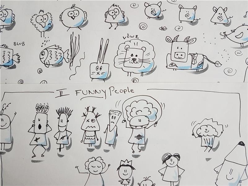 VHS Buxtehude legt Schwerpunkt auf Angebote für Kinder Ein Zeichenkurs widmet sich den „ Funny Doodles “.