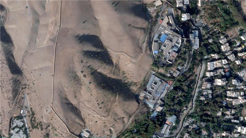 Eine Woche nach Angriff auf Gefängnis: Iran meldet 71 Tote Ein älteres Satellitenfoto zeigt das Gefängnis. (Archivbild)