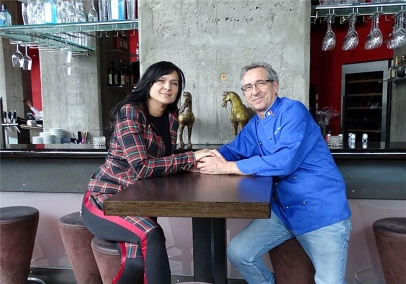 Ein eingespieltes Team: Violetta Pieprzyca und Renzo Ferrario stehen für eine ausgezeichnete Küche und herzliche Gastfreundschaft. Fotos Lepél