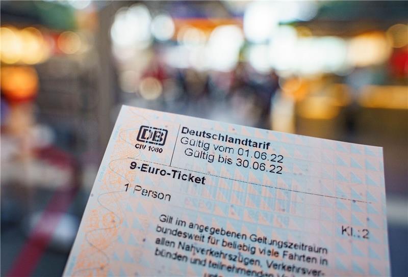9-Euro-Ticket entlarvt Betrüger in Sittensen Ein für Juni gültiges 9-Euro-Ticket.