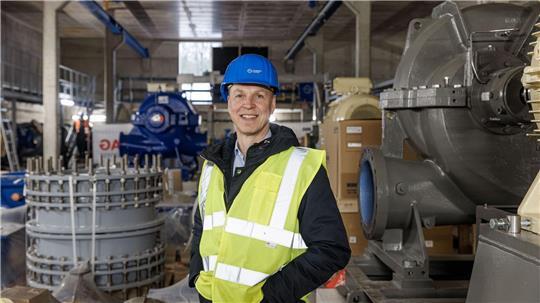 Ein großer neuer Wasserbehälter soll helfen, den Bedarf in der Zukunft zu decken.