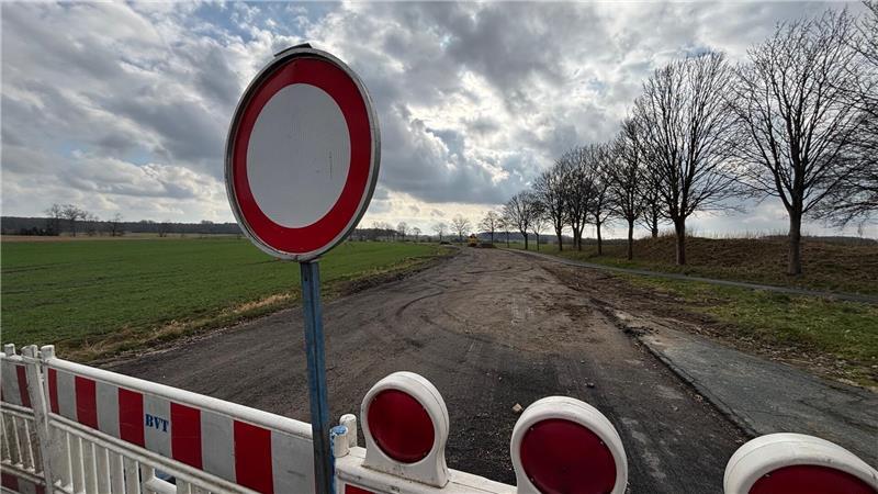 Ein langer Weg: Nach dem Start verzögerten sich die Bauarbeiten an der L124.