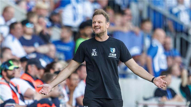 Irres Torspektakel in Magdeburg: Fürth siegt 5:4 Ein nervenaufreibendes Spiel auch für die Trainer.
