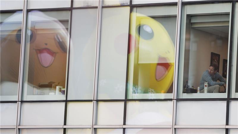 Ein seltener Anblick in den höheren Stockwerken der New Yorker Wolkenkratzer.