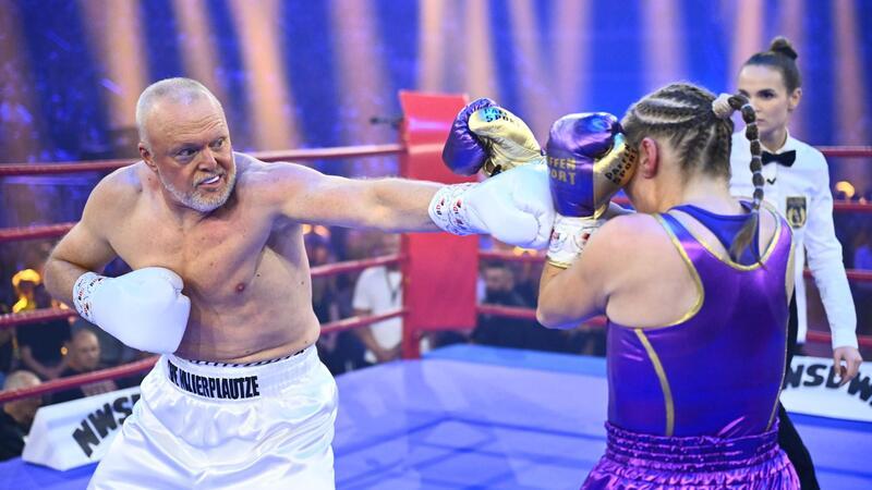 Ein seltener Treffer: Raab im Ring.
