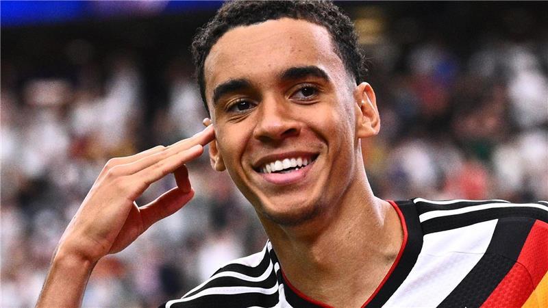 Sieben Tore, sechs Schützen: Der „gute Mix“ im DFB-Team Ein strahlender Jamal Musiala beim besonderen WM-Comeback in den USA.