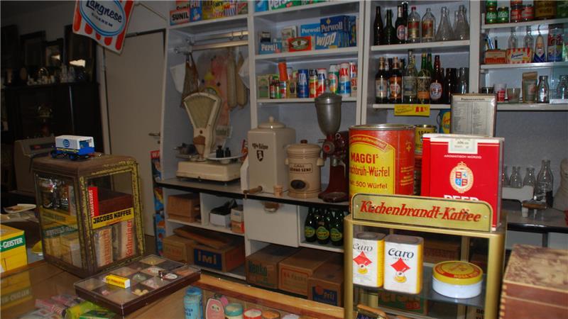 Ein typischer Tante-Emma-Laden befindet sich in der Helmster Heimatstube.