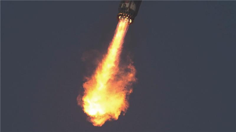 Rückschlag für Elon Musk: Trümmerregen bei Starship-Testflug Ein weiterer Starship-Testflug lief nicht wie geplant.