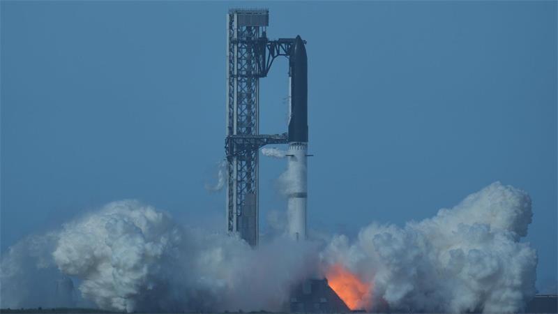 Ein weiterer geplanter Testflug des „Starship“ musste kurz vor dem Start abgebrochen werden. 