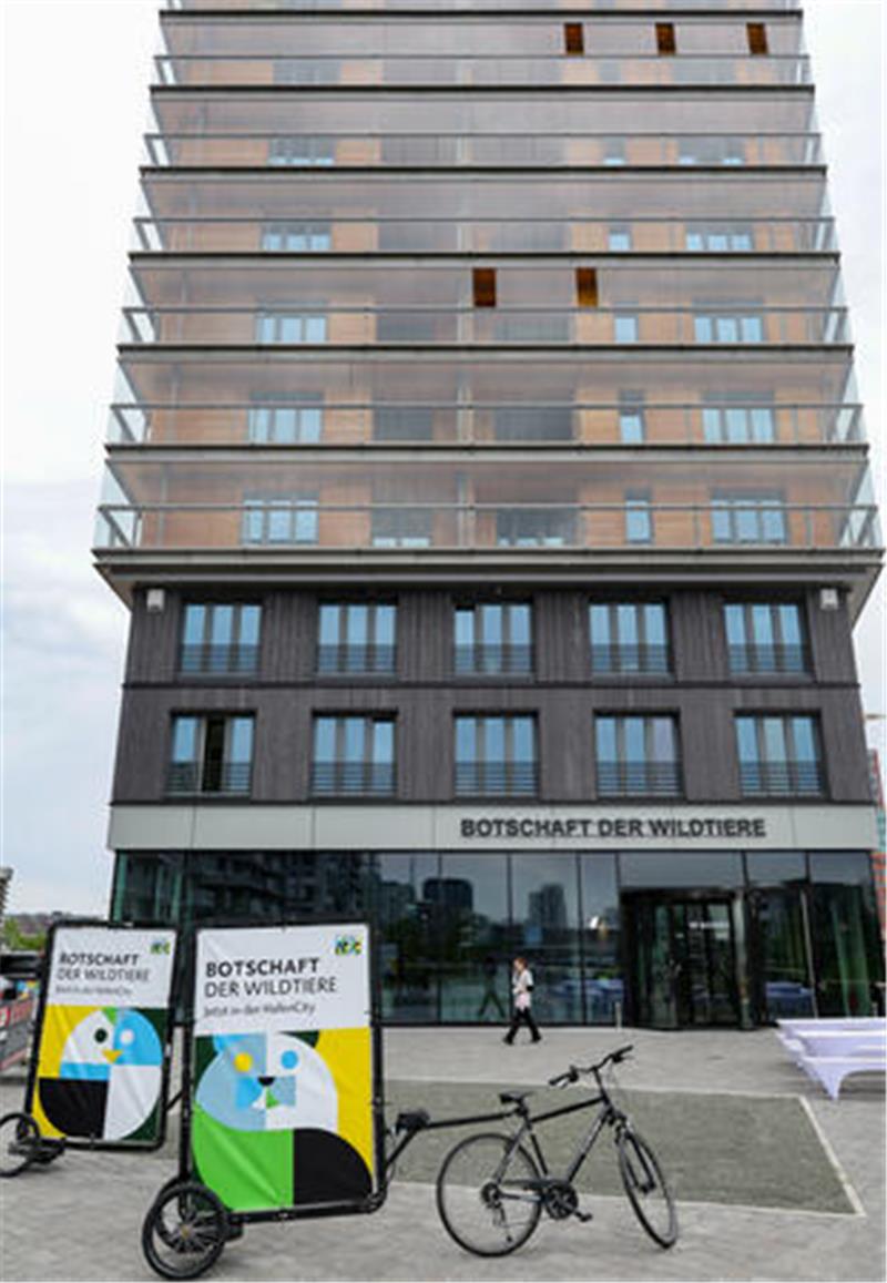 Ein weiteres Herzstück der „Botschaft der Wildtiere“ ist das wohl erste Naturfilmkino Deutschlands mit Platz für bis zu 199 Menschen.