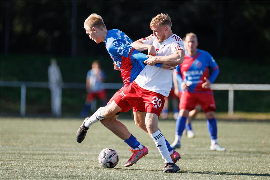 Eindrücke des Spiels Stade II gegen Oste-Oldendorf.
