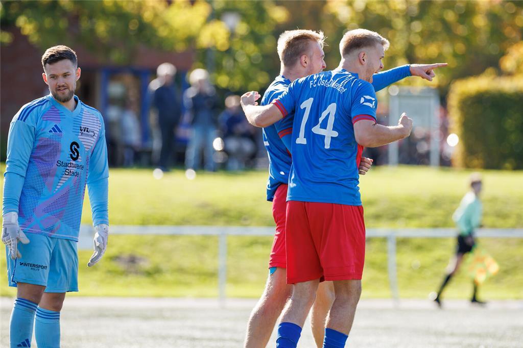 Eindrücke des Spiels Stade II gegen Oste-Oldendorf.