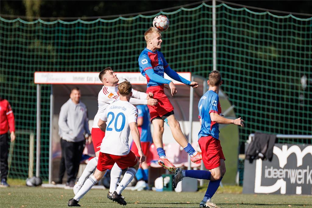 Eindrücke des Spiels Stade II gegen Oste-Oldendorf.