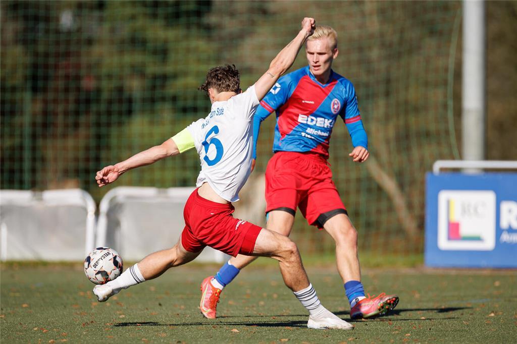 Eindrücke des Spiels Stade II gegen Oste-Oldendorf.