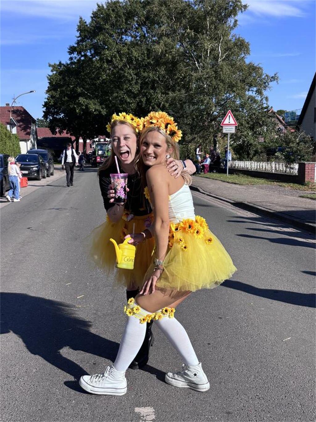 Eindrücke vom Erntefestumzug in Bargstedt.