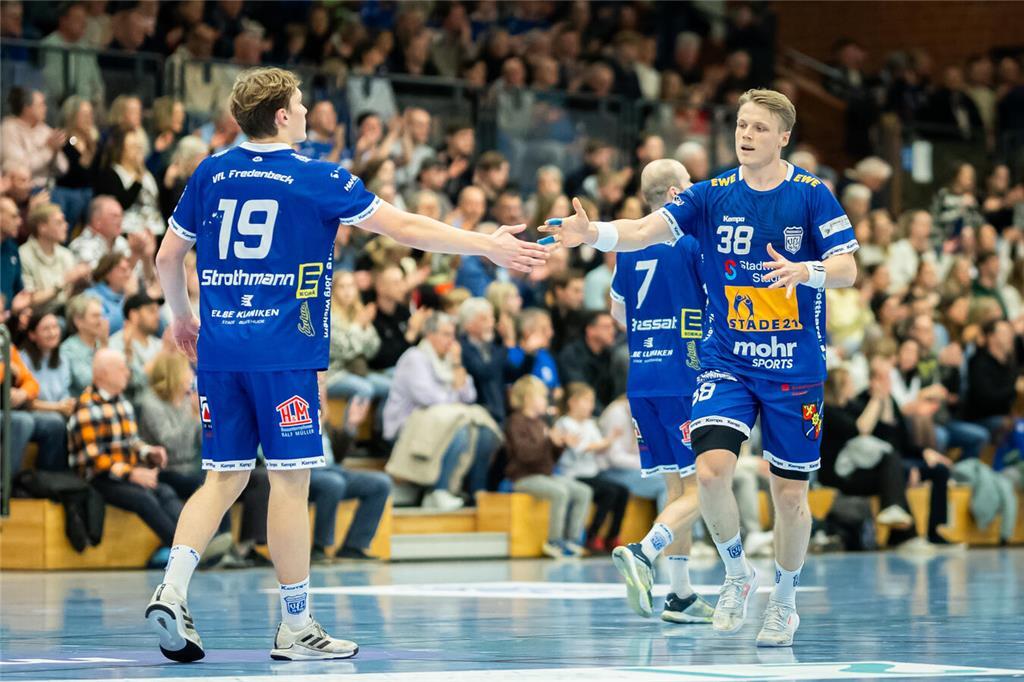 Eindrücke vom Spiel VfL Fredenbeck - OHV Aurich.