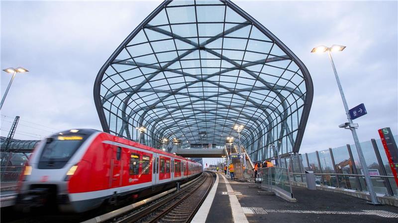 Eine 20-Jährige soll in einer Hamburger S-Bahn sexuell belästigt worden sein. (Symbolbild)