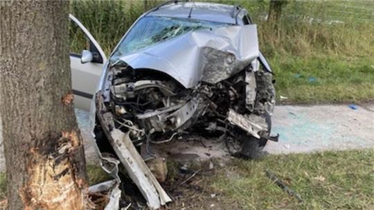 Eine 35-jährige aus Cadeberge wurde bei einem Unfall schwer verletzt.