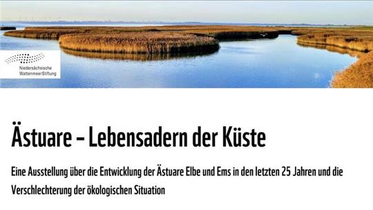 Eine Ausstellung über die Entwicklung der Ästuare Elbe und Ems wird im Natureum eröffnet.