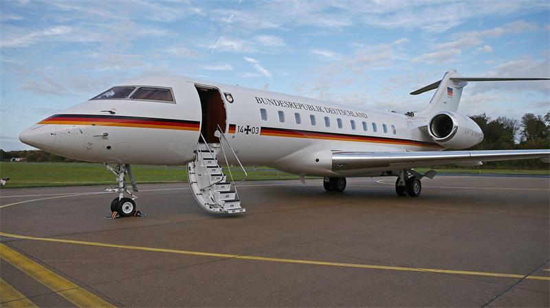 Eine Bombardier Global 5000 - hier in heimischen Gefilden zu sehen. (Archivbild) 