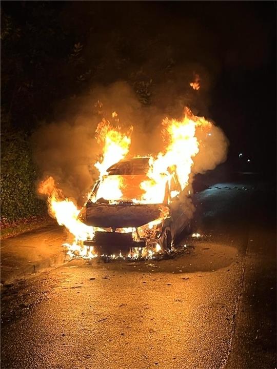 Eine Brandserie mit Pkw hielt Anfang des Jahres Feuerwehr und Polizei in Atem. Jetzt steht ein Tatverdächtiger vor Gericht. Foto: Feuerwehr