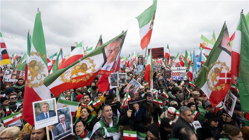 Eine Demonstration gegen Irans Führung in München sorgt für Spannungen. (Archivbild)
