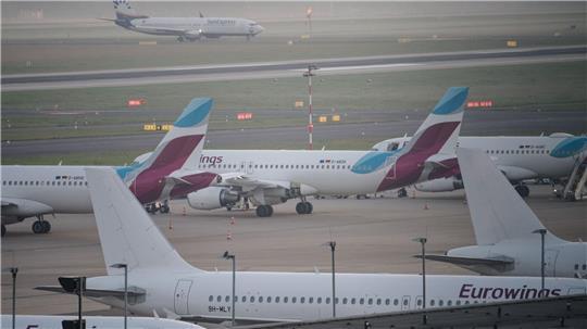 Eine Eurowings-Maschine musste in Bilbao zwischenlanden. (Symbolbild)
