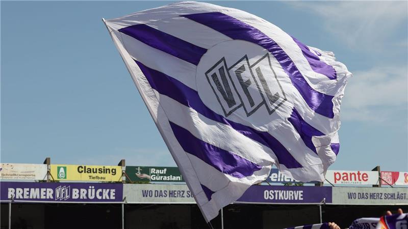 VfL Osnabrück verliert letztes Saisonspiel Eine Fahne des VfL Osnabrück.