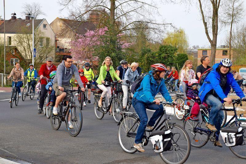 Eine Fahrraddemo ist in Buxtehude geplant. Archivfoto: Richter