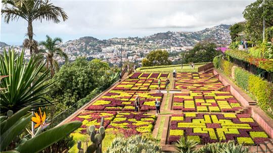 Eine Fotoshow mit Bildern von der Blumeninsel Madeira wird in der Villa von Issendorff gezeigt.